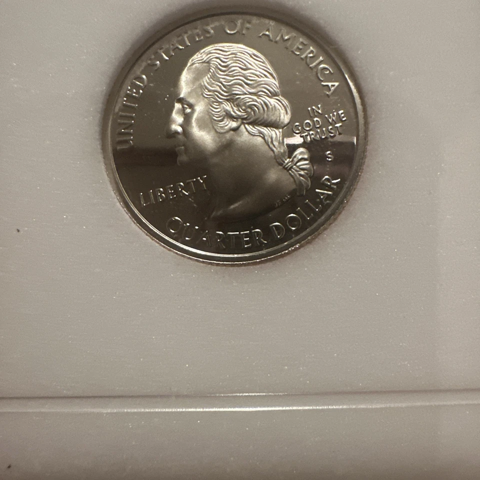 2004 S INB DCAM GEM PROOF MICHIGAN QUARTER 25 CENT COIN - Image 3 of 3