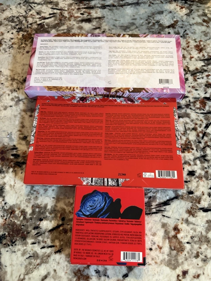 New Pat McGrath Labs Lot of 3 Including 2 Eyeshadow Palettes And A Highlighter - Image 2 of 4