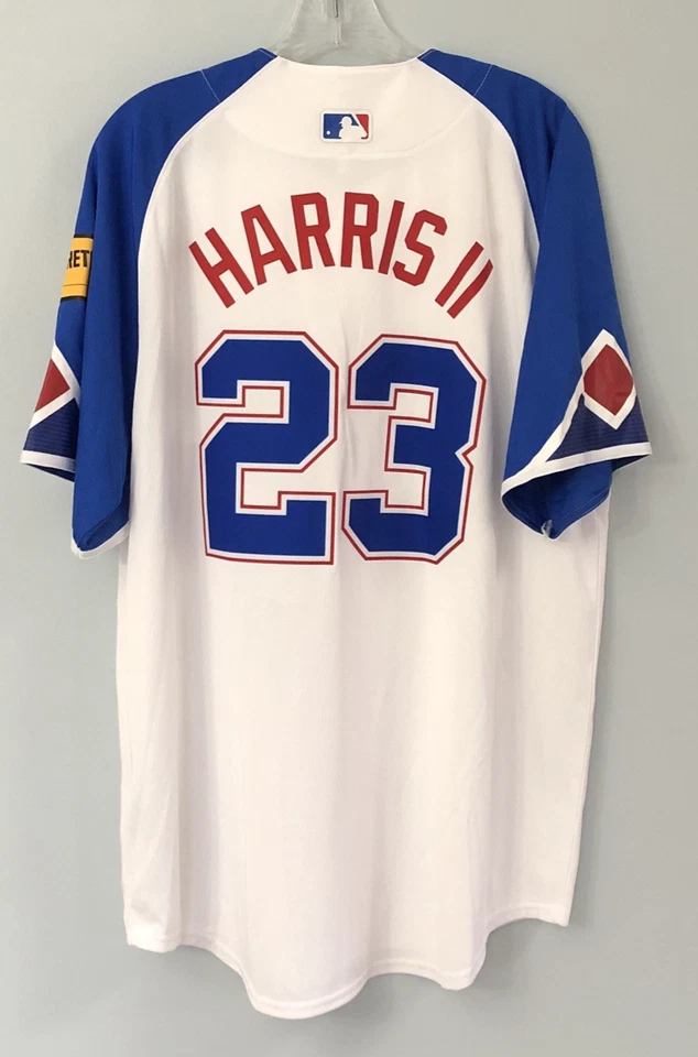 Nueva camiseta blanca para hombre Atlanta Braves Nike 2023 City Connect Limited L nueva con etiquetas $175 Foto 2 de 4