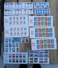 lot booklets stamps world and letter followed France Harry Potter Stamp Festival