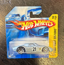 Hot Wheels 2007 First Editions Ferrari 250 LM 1:64 Silver Diecast K6155