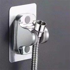 Self-adhesive Handheld Shower Head Holder Adjustable Wall Mount Shower Bracket