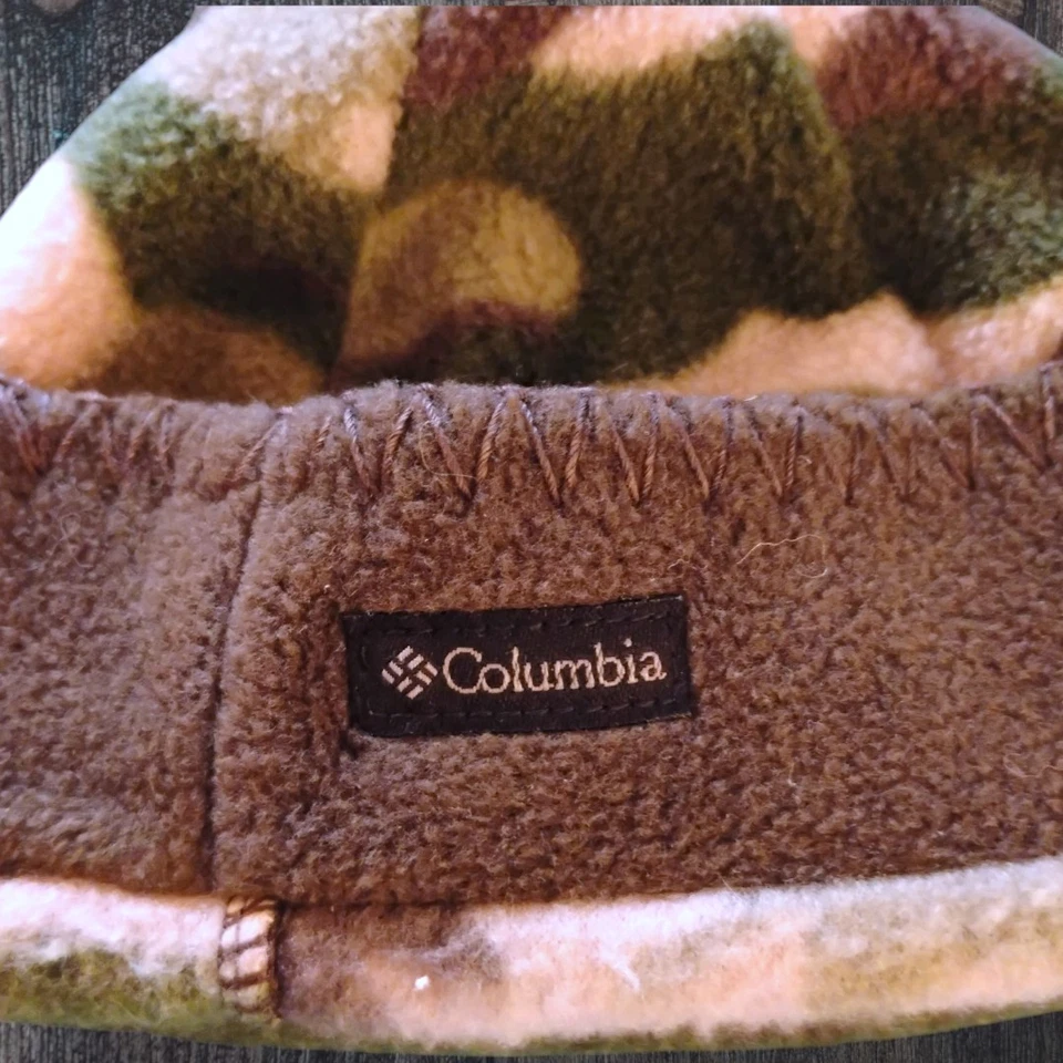 Columbia Sportswear шапочка флис камуфляж помпон один размер младенца шляпа зеленый - Изображение 3 из 4