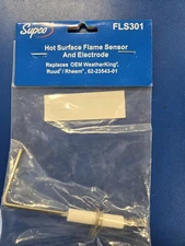 SUPCO HSI FLAME SENSOR FLS301 - REPLACEMENT FOR RUDD/RHEEM 62-23543-01