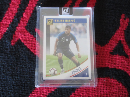 2018-19 Donruss #132 Kylian Mbappe Rookie Card RC (2018 World Cup Champions)