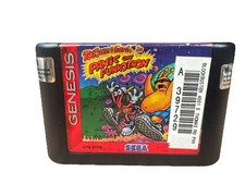 SEGA Genesis Toe Jam and Earl Panic on Funkotron Blockbuster Rental Cartridge