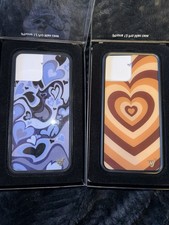 Used Wildflower iPhone 12 Pro Max Cases: Latte Love Brown Heart & Salem Mitchell