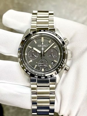 [A4P] Seiko Prospex Speedtimer Solar Chronograph SBDL091 SSC819 Black [kp2]