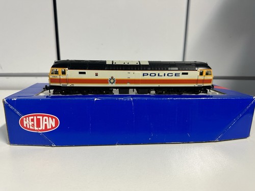 HELJAN CLASS 47 RARE POLICE LIVERY EWS 47829 DCC DIESEL LOCOMOTIVE BOXED | Zustand: Used