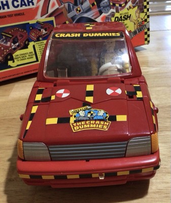 TYCO版 クラッシュダミー DASH ダッシュくん FREE POST Vintage TYCO 1991 The Crush Dummies CRASH CAR with Dash