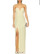 Amanda Uprichard x REVOLVE Cherri Gown in Cornsilk Small
