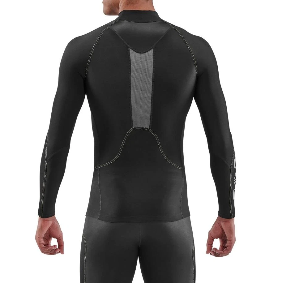 DEAL | Skins Series-3 Thermal Mens Compression Long Sleeve Top (Black) - Image 4 of 4