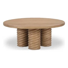Moe's Home Collection Treccia Coffee Table Wood Natural