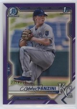 2021 Bowman Draft Chrome Purple Refractor 217/250 Shane Panzini #BDC-36 4zx