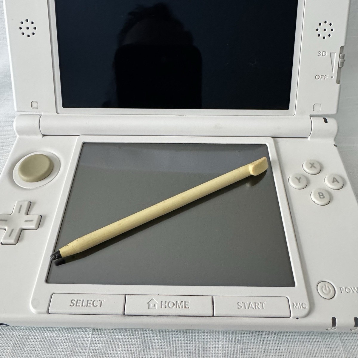 Nintendo 3DS LL XL console Mint x white Japanese model Very Good+