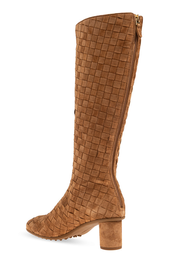 Bottega Veneta - Women - Heeled boots `Atomic` - Brown thumbnail 5