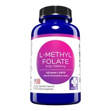 MD.Life L-Methylfolate 5 mg Professional Strength Active Folate 90 Caps