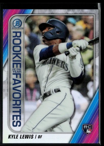 2020 Bowman Rookie of the Year Favorites #ROYF-KL Kyle Lewis RC - Picture 1 of 2