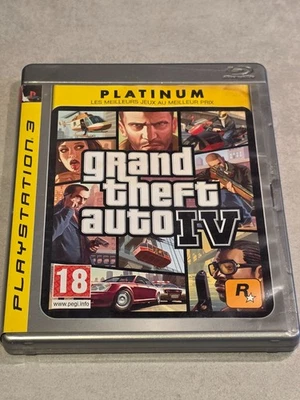 GTA GRAND THEFT AUTO IV 4 SONY PLAYSTATION 3 PS3 SN - Photo 1/3