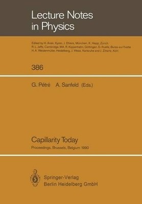 Capillarity Today - 9783662138342