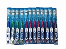12 Crest Oral-B Indicator Adult Soft Toothbrush Bulk Lot Wholesale