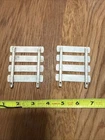 Vintage Tonka Flatbed Truck Stake Rails Guards Steel Red