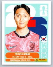2026 Panini FIFA World Cup Stickers  #KOR14 Seungho Paik