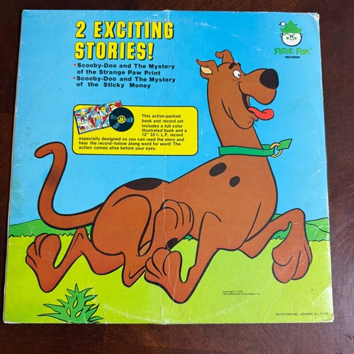 Book & Record Scooby Doo and Friends Vinyl LP 33 1/2 RPM Peter Pan Records 1978 - Picture 2 of 13