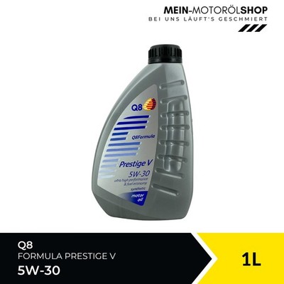 Q8 Formula Prestige V 5W-30 BMW LL-04 VW Fiat Renault RN0700 RN0710 1 Liter
