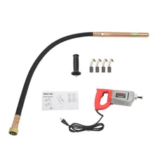 4.5Ft Shaft Concrete Vibrator 1500W Portable Cement Concrete Construction Tools