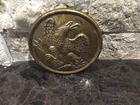 Original Bronze Civil War Era Union Soldier Eagle Breast Plate Medallion Buckle