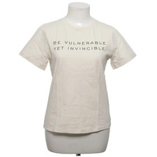 Dagmar, T-shirt, Taille : M, Modèle : Autumn Winter 18, Beige, Coton Bio #mxN