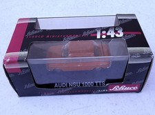 Schuco 1:43 Audi NSU 1000 TTS Orange New Open Box