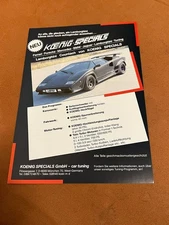 Japan Domestic Genuine Original Original Koenig KOENIG SPECIALS Lamborghini Coun