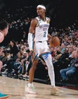 SHAI GILGEOUS-ALEXANDER SIGNED AUTOGRAPHED 8X10 PHOTO OKLAHOMA CITY THUNDER