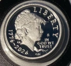 2026 S Silver Proof Semiquincentennial Dime Hand Cut From Proof Set