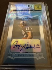 2003 Donruss Classics Auto Roger Staubach 