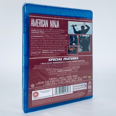 American Ninja Michael Dudikoff Region B Blu-ray 88 Films Martial