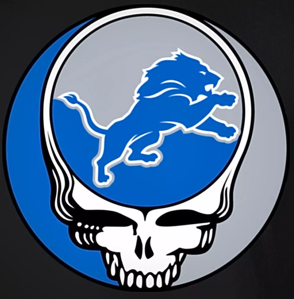 3 Detroit Lions Grateful Dead 3x3 Waterproof Vinyl Stickers Car Decal | eBay