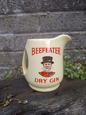 Beefeater Dry Gin Wade England  By Wade Ceramics c1950s Pitcher. 5.5 Inch Tall