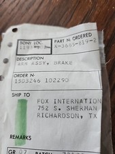 Sony X-3685-817-2 Arm Assembly Soft Brake New