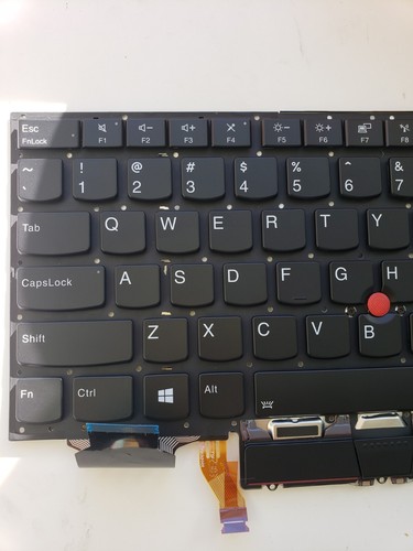 Single Key Ersatz Lenovo ThinkPad X1 Carbon 7. 8. Gen, mit Scharnier, *LESEN* - Bild 3 von 7