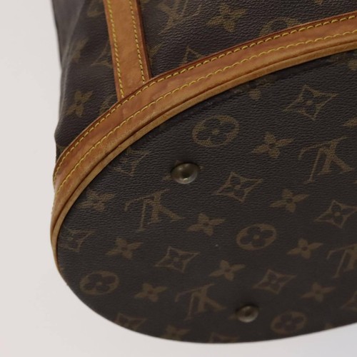 Louis Vuitton Monogram Bucket GM Schultertasche M42236 LV Auth 107732 - Bild 13 von 21