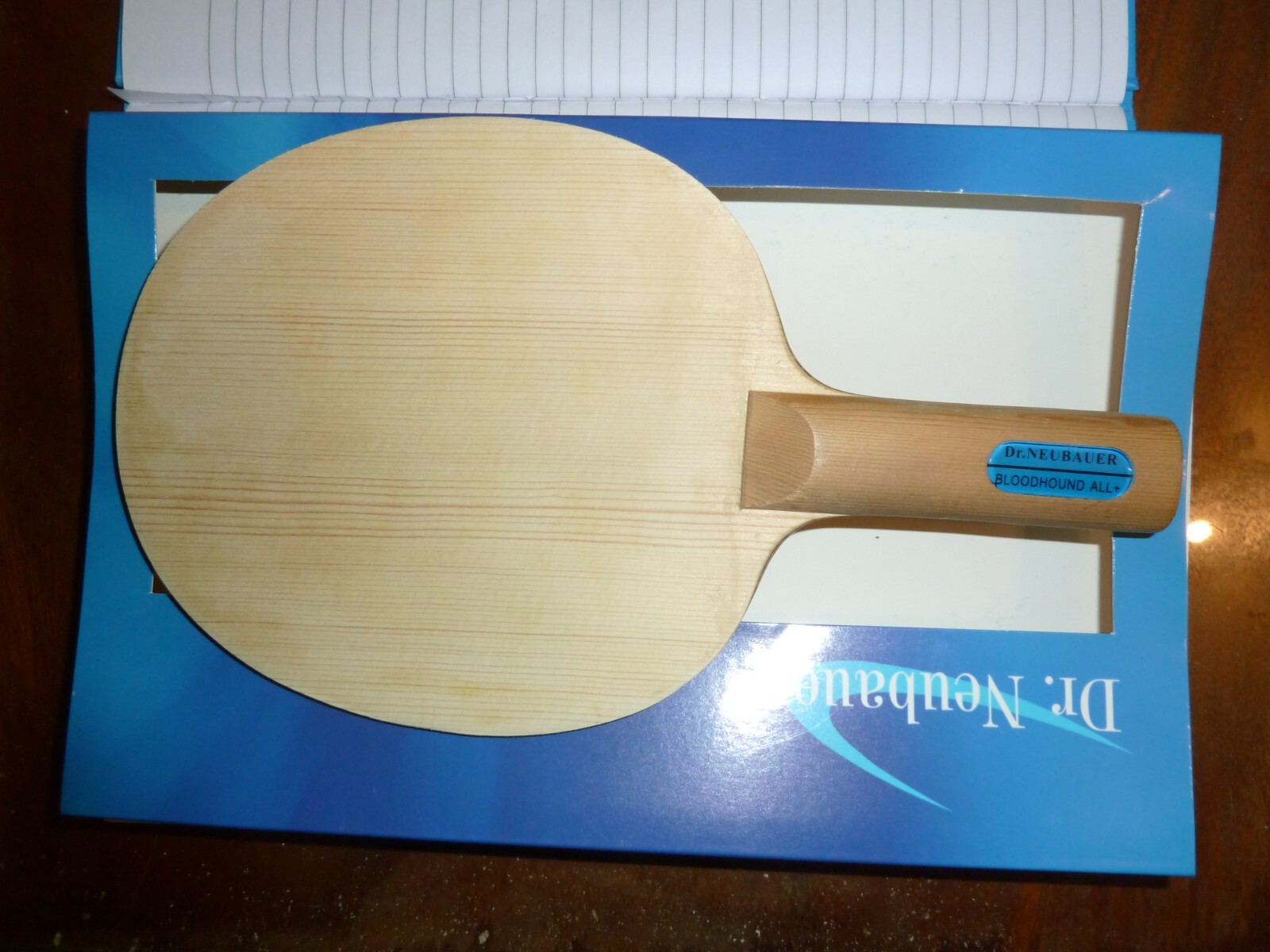 Dr. NEUBAUER BLOODHOUND ALL ROUND + USED TABLE TENNIS BLADE eBay