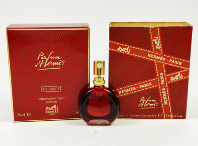 Parfum d'Hermes 7,5ml PARFUM Spray recharge NEU Rar Vintage Pre-Barcode