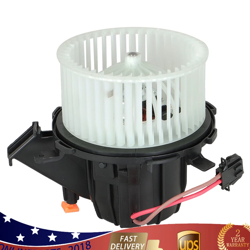 Motor soplador calentador climatizador delantero con jaula de ventilador 2007-2014 2015 para Audi A4 A5 Q5 Foto 2 de 4