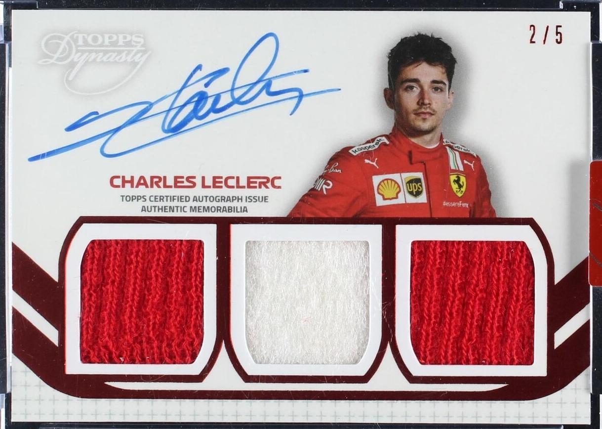 2021 Topps Dynasty Formula 1 - Single-Driver Triple Relic