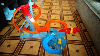 hot wheels double launcher