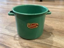 AMSCO Doll E Toys Baby Bottle Sterilization Pot - no lid - green enamal
