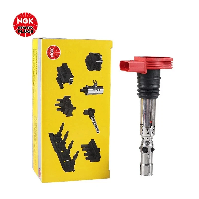 4x NGK U5014 Ignition Coil Packs For Audi VW Porsche Coil On Plug GENUINE NEW - Image 2 of 4